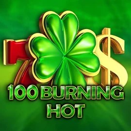 100 Burning Hot slot logo by Amusnet Interactive at Glorion Casino