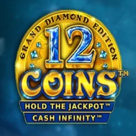 12 Coins Grand Diamond Edition logo – Slots by Wazdan at Glorion Casino