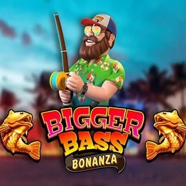 Bigger Bass Bonanza logo by Pragmatic Play Glorion Casino