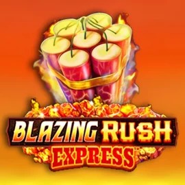 Blazing Rush Express logo – Slots by AreaVegas at Glorion Casino