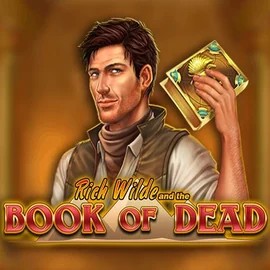 Official Slots logo: Book of Dead by Play'n GO at Glorion Casino