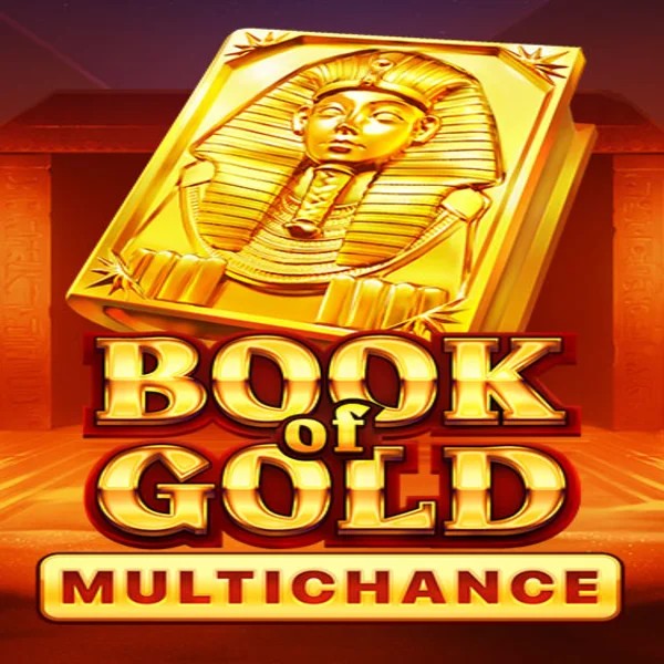 Book of Gold Multichance slot icon by Playson, available at Glorion Casino
