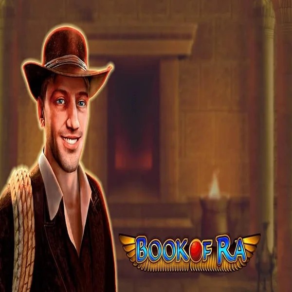 Book of Ra slot visual from Greentube available on glorioncasino.eu.com