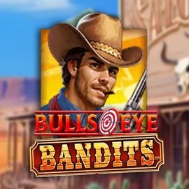 Bulls Eye Bandits slot visual from Origins available on glorioncasino.eu.com