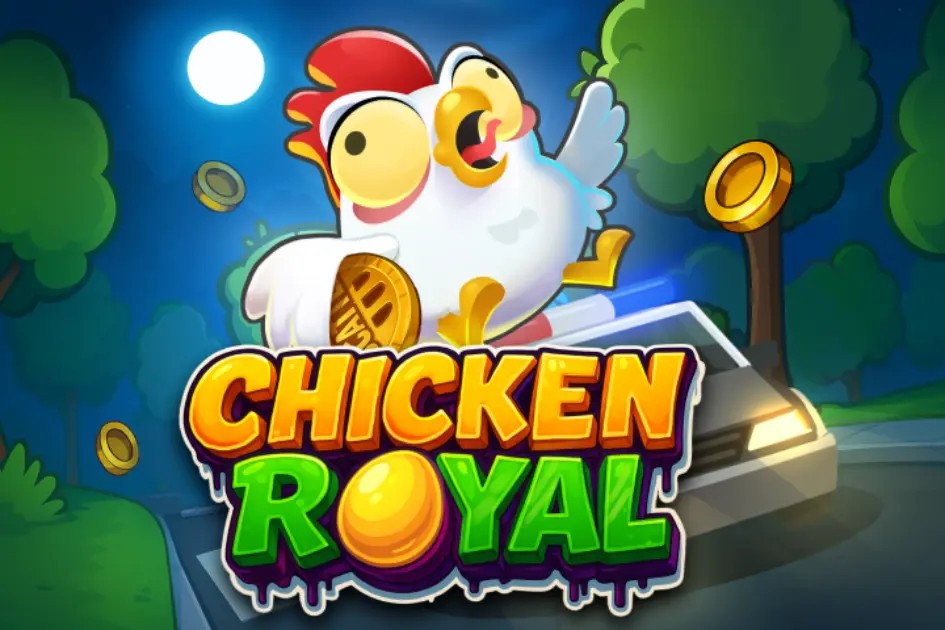 Official Casino Games logo: Chicken Royal by InOut at Glorion Casino