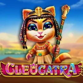 Cleocatra slot logo by Pragmatic Play at Glorion Casino