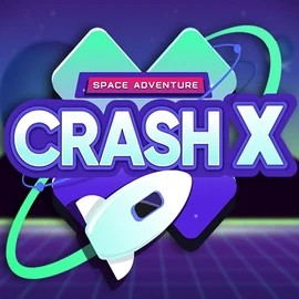 Crash X logo by Turbo Games Glorion Casino