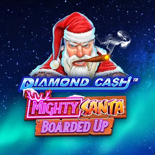 Play the Diamond Cash Mighty Santa Boarded Up slot by Greentube on Glorion Casino