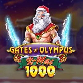 Gates of Olympus Xmas 1000 logo by Pragmatic Play Glorion Casino