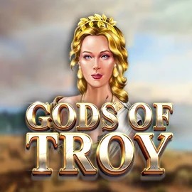 Gods of Troy by Red Tiger Gaming, showcased at glorioncasino.eu.com – game logo