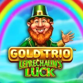 Gold Trio Leprechaun's Luck game by Playtech – logo hosted on Glorion Casino