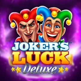 Jokers Luck Deluxe slot logo by Skywind Group at Glorion Casino