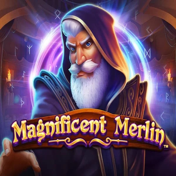 Magnificent Merlin logo by Greentube at Glorion Casino