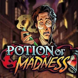 Potion of Madness slot visual from Play'n GO available on glorioncasino.eu.com