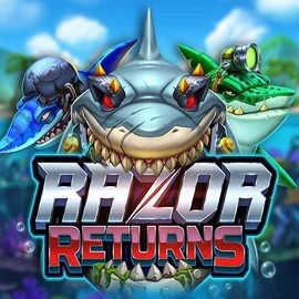 Razor Returns logo by Push Gaming Glorion Casino