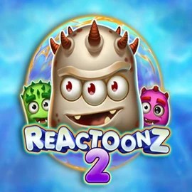 Reactoonz 2 logo by Play'n GO Glorion Casino
