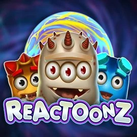 Reactoonz game by Play'n GO – logo hosted on Glorion Casino