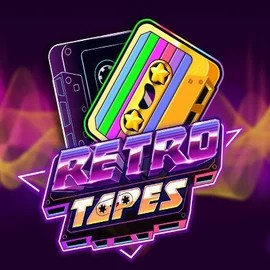 Retro Tapes slot visual from Push Gaming available on glorioncasino.eu.com