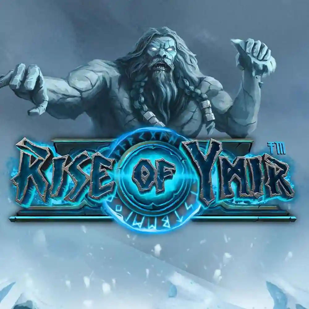 Rise of Ymir game by Hacksaw Gaming – logo hosted on Glorion Casino
