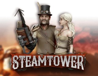 Steam Tower Slot slot logo by NetEnt at Glorion Casino