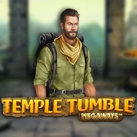 Temple Tumble Megaways slot visual from Relax Gaming available on glorioncasino.eu.com