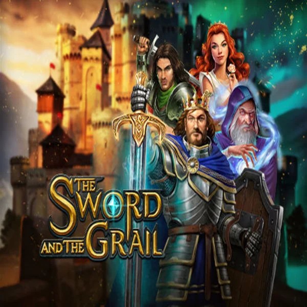 The Sword and the Grail casino game by Play'n GO – featured logo at Glorion Casino