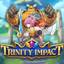 Slots logo of Trinity Impact from Play'n GO at Glorion Casino